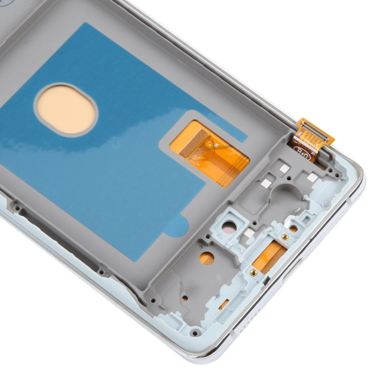 Écran LCD OLED complet avec châssis pour Samsung Galaxy S20 FE SM-G780F (6,43 pouces)