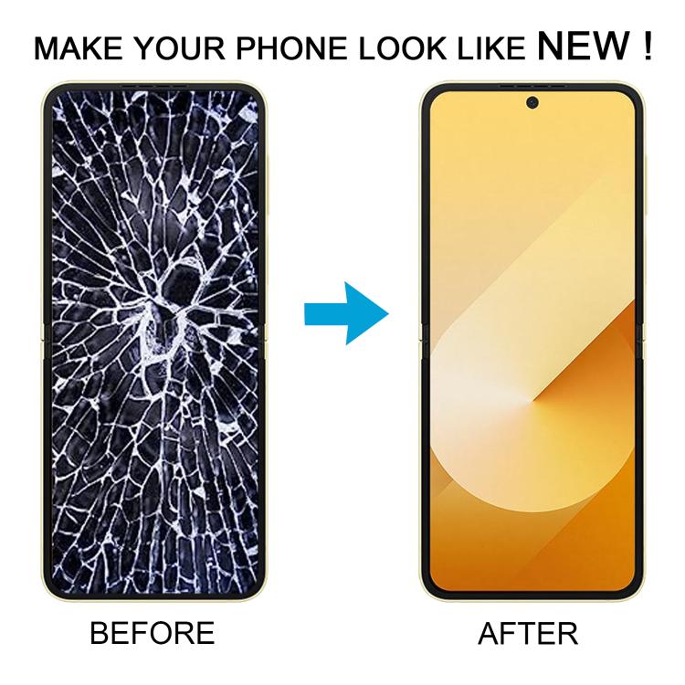 Écran LCD d'origine complet avec châssis pour Samsung Galaxy Z Flip6 SM-F741B (Original)