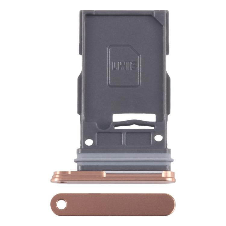 Tiroir de carte SIM d'origine pour Samsung Galaxy S24 SM-S921B (carte unique)