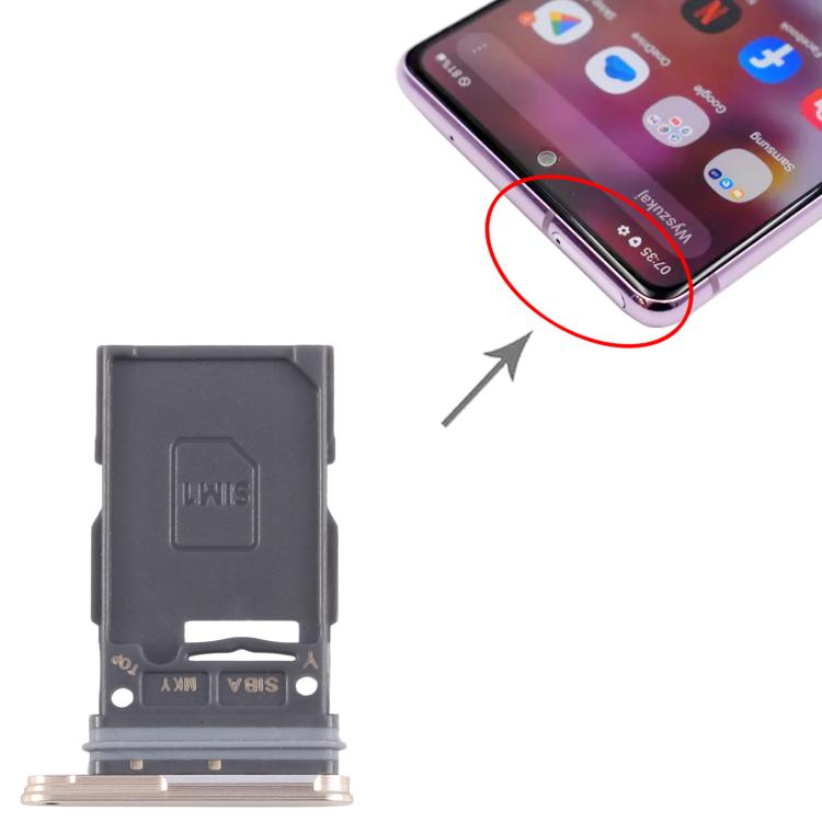 For Samsung Galaxy S24 SM-S921B Original SIM Card Tray, For Samsung Galaxy S24(Original,Single card)