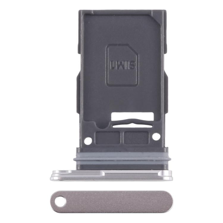 Tiroir de carte SIM d'origine pour Samsung Galaxy S24 SM-S921B (carte unique)