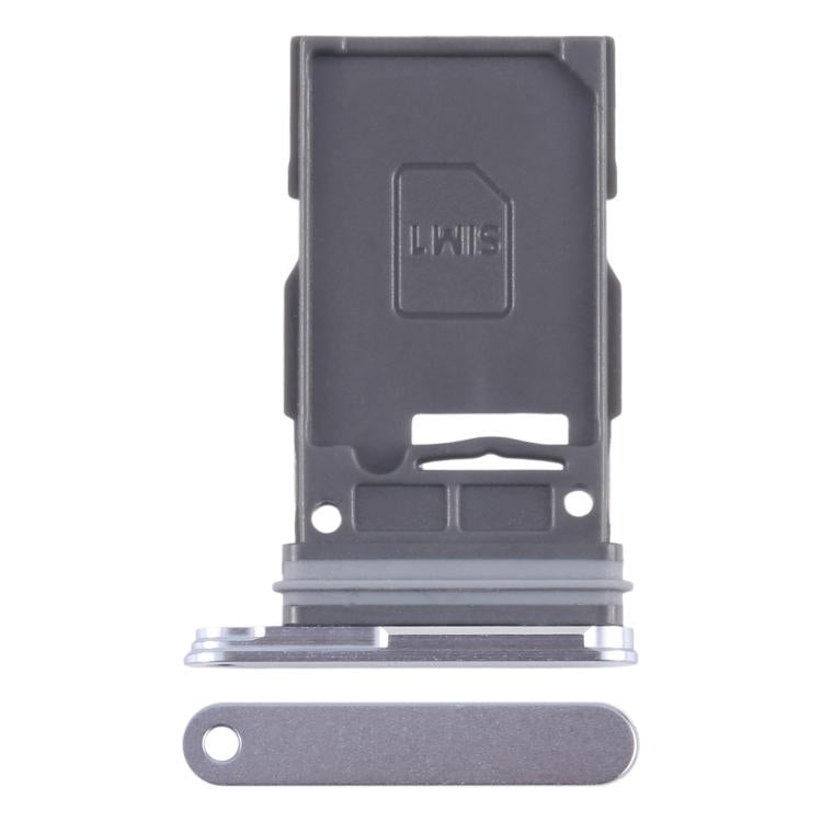 Tiroir de carte SIM d'origine pour Samsung Galaxy S24 SM-S921B (carte unique)