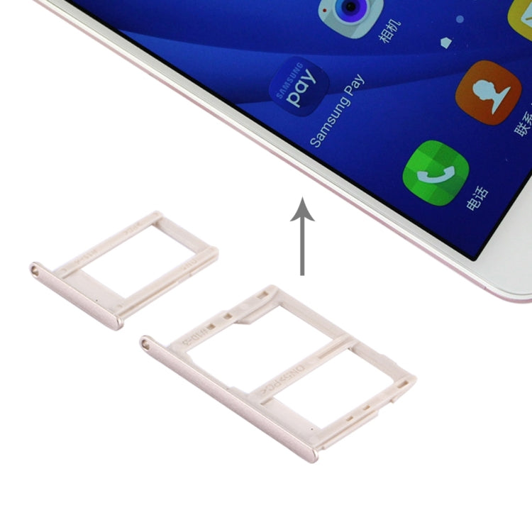 For Galaxy J5 Prime / G570 & J7 Prime / G610 SIM Card Tray + Micro SD & SIM Card Tray, Galaxy J5 Prime, For Galaxy G570 & G610, For Galaxy J5 Prime White, For Galaxy G610