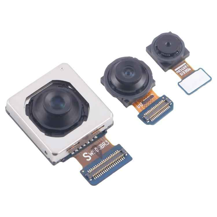 For Samsung Galaxy A54 SM-A546B Original Camera Set (Macro + Wide + Back Camera), For Samsung Galaxy A54(Original)