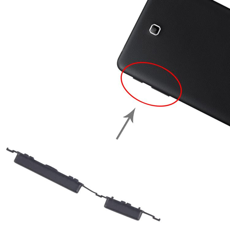 For Samsung Galaxy Tab 4 7.0 SM-T230/T231 Original Power Button and Volume Control Button, For Samsung Galaxy Tab 4 7.0