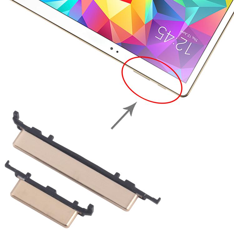 For Samsung Galaxy Tab S 10.5 SM-T800/T805 Original Power Button and Volume Control Button, For Samsung Galaxy Tab S 10.5