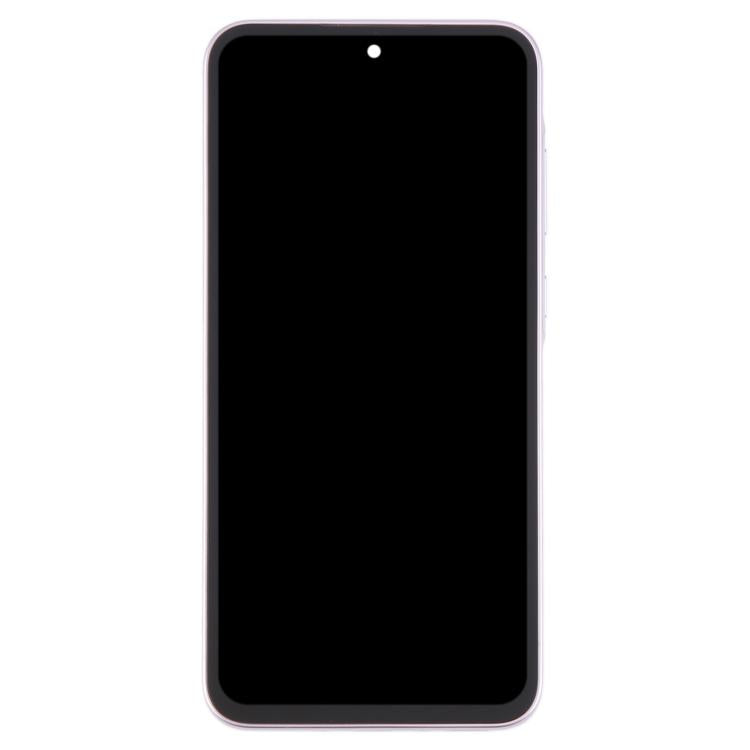 For Samsung Galaxy A35 SM-A356B OLED LCD Screen Digitizer Full Assembly with Frame