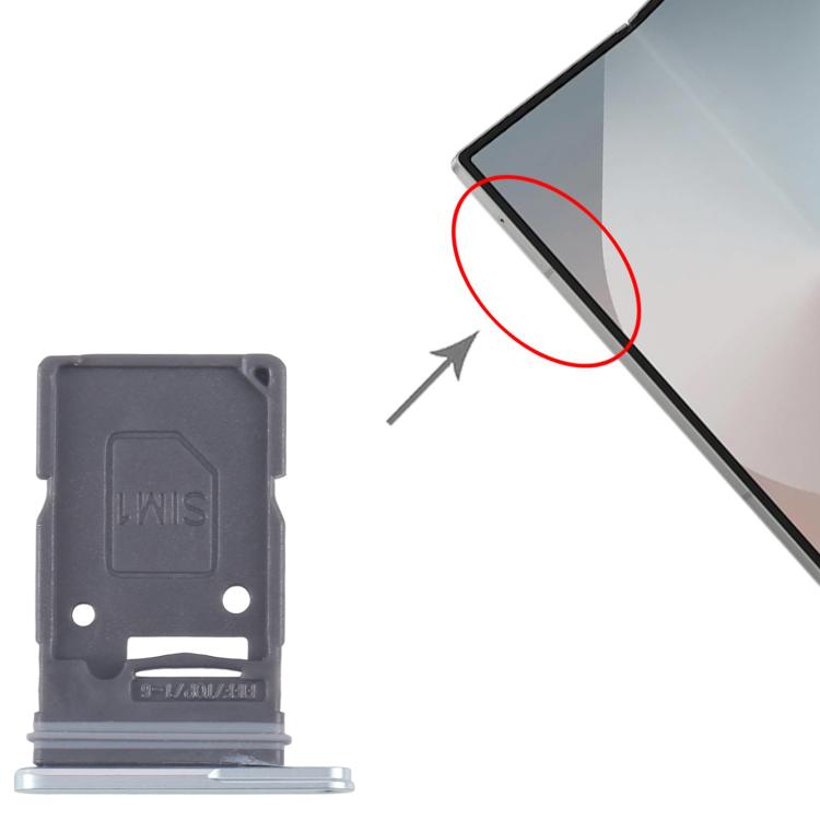 Tiroir de carte SIM d'origine pour Samsung Galaxy Z Fold7 SM-F966U, version américaine, pour Samsung Galaxy Z Fold7 (version américaine)