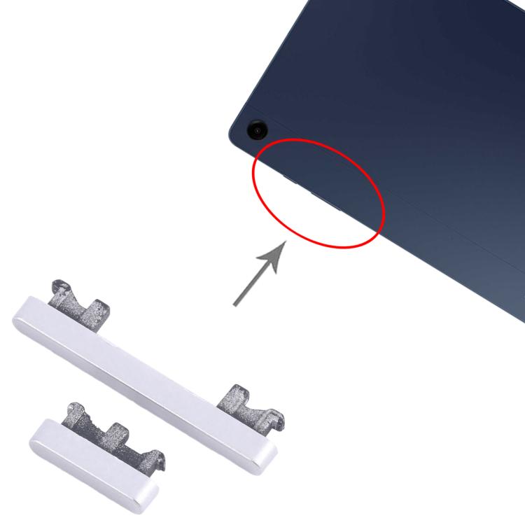 For Samsung Galaxy Tab A9+ SM-X215/X210 Original Power Button and Volume Control Button, For Samsung Galaxy Tab A9+(Original)