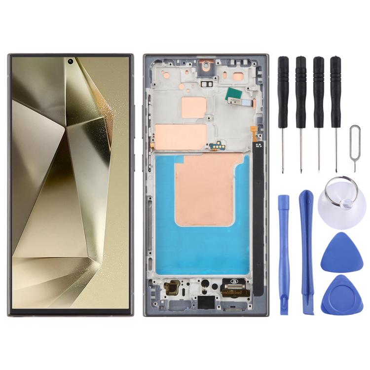 For Samsung Galaxy S24 Ultra SM-S928B 6.72 inch TFT LCD Screen Digitizer Full Assembly with Frame, Not Supporting Fingerprint Identification, For Samsung Galaxy S24 Ultra SM-S928B, For Samsung Galaxy S24 Ultra SM-S928B 6.72 inch(Not Fingerprint)