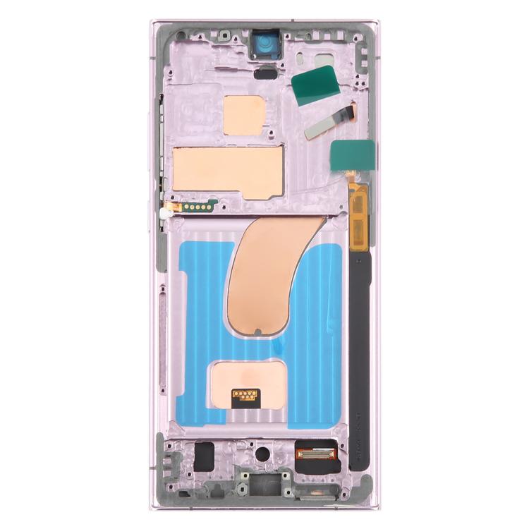 For Samsung Galaxy S23 Ultra SM-S918B 6.72 inch TFT LCD Screen Digitizer Full Assembly with Frame, Not Supporting Fingerprint Identification