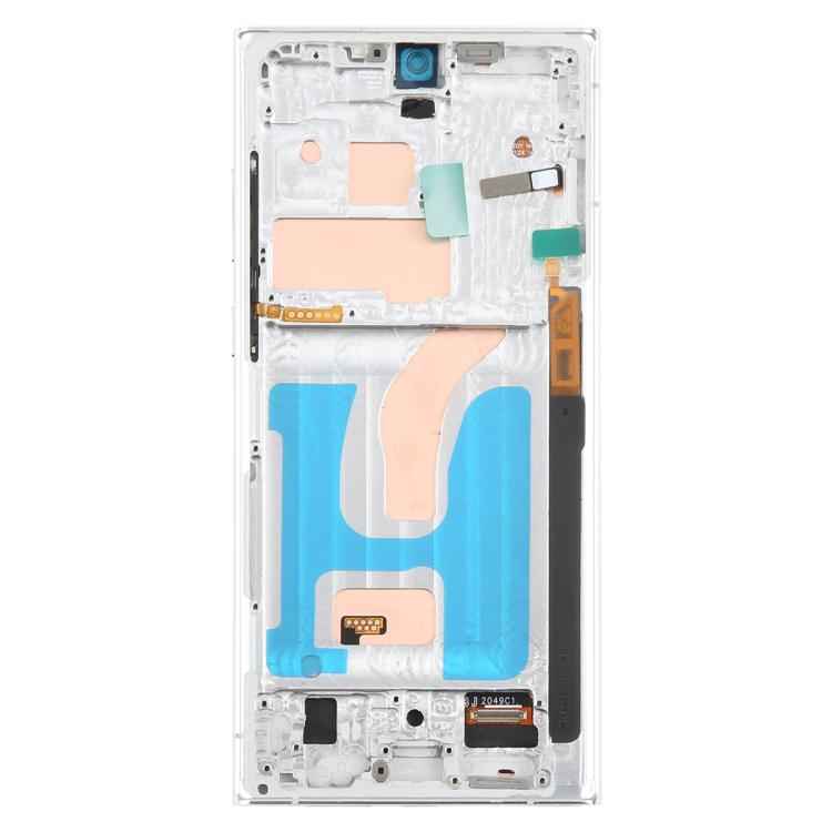 For Samsung Galaxy S22 Ultra SM-S908B 6.72 inch TFT LCD Screen Digitizer Full Assembly with Frame, Not Supporting Fingerprint Identification