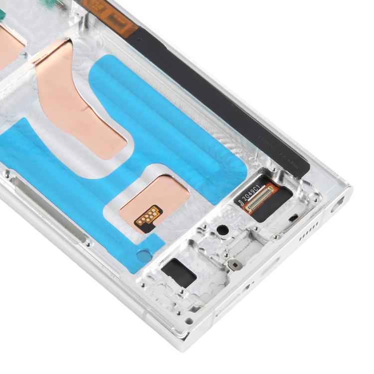 For Samsung Galaxy S22 Ultra SM-S908B 6.72 inch TFT LCD Screen Digitizer Full Assembly with Frame, Not Supporting Fingerprint Identification