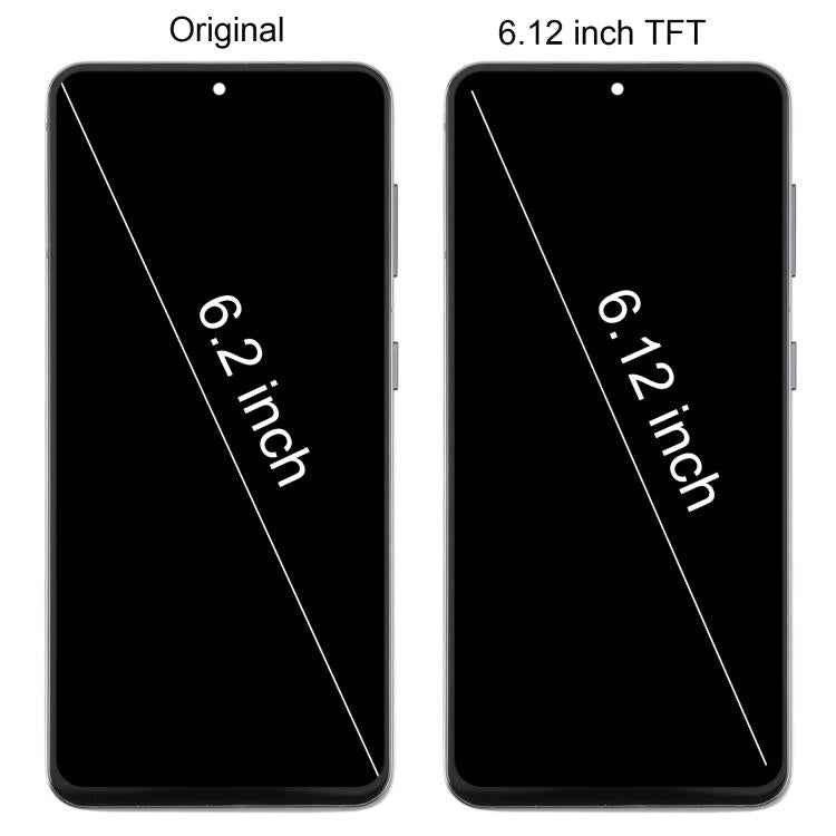 For Samsung Galaxy S21 5G SM-G991B 6.12 inch TFT LCD Screen Digitizer Full Assembly with Frame, Not Supporting Fingerprint Identification