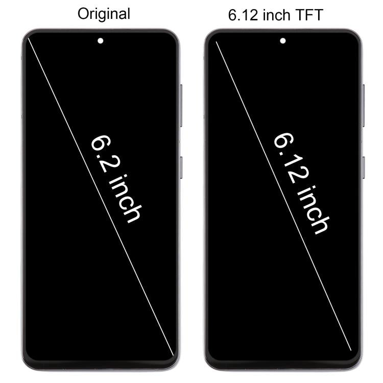 For Samsung Galaxy S21 5G SM-G991B 6.12 inch TFT LCD Screen Digitizer Full Assembly with Frame, Not Supporting Fingerprint Identification, For Samsung Galaxy S21 5G SM-G991B 6.12 inch(Not Fingerprint)