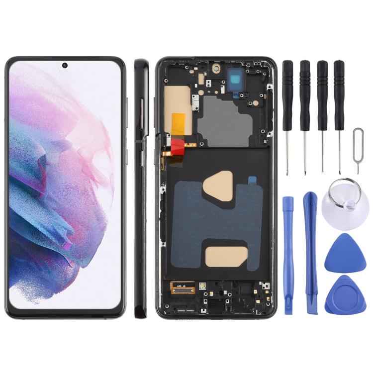 For Samsung Galaxy S21+ SM-G996B 6.58 inch TFT LCD Screen Digitizer Full Assembly with Frame, Not Supporting Fingerprint Identification