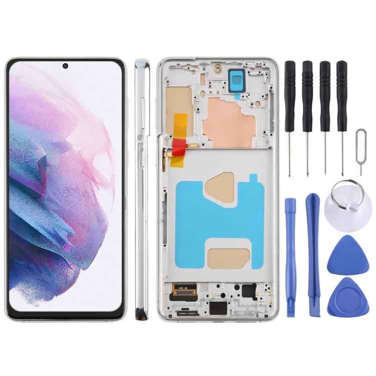For Samsung Galaxy S21+ SM-G996B 6.58 inch TFT LCD Screen Digitizer Full Assembly with Frame, Not Supporting Fingerprint Identification