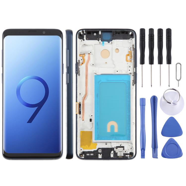 For Samsung Galaxy S9+ SM-G965F 6.18 inch TFT LCD Screen Digitizer Full Assembly with Frame, For Samsung Galaxy S9+ SM-G965F 6.18 inch