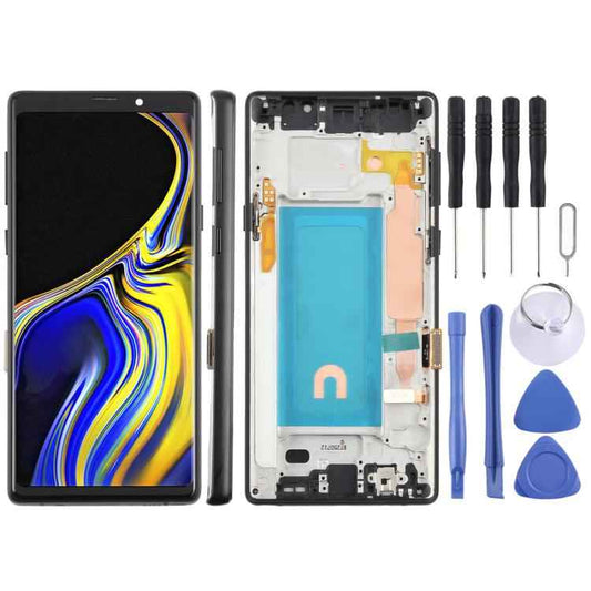 For Samsung Galaxy Note9 SM-N960F 6.33 inch TFT LCD Screen Digitizer Full Assembly with Frame
