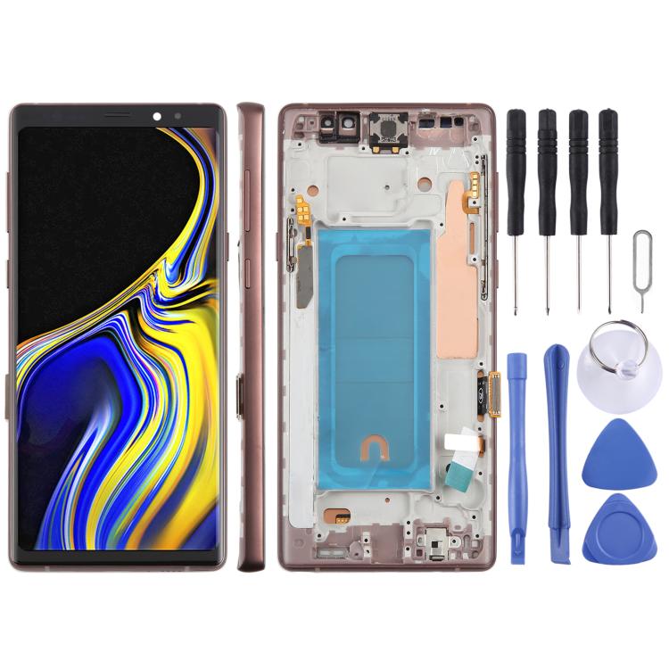 For Samsung Galaxy Note9 SM-N960F 6.33 inch TFT LCD Screen Digitizer Full Assembly with Frame, For Samsung Galaxy Note9 SM-N960F 6.33 inch