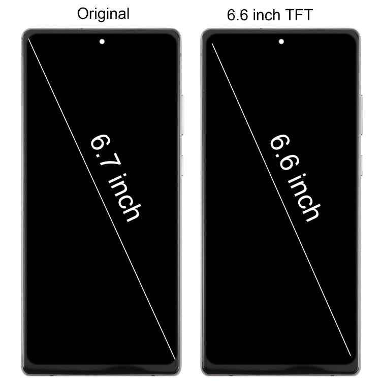 For Samsung Galaxy Note20 SM-N980F 6.6 inch TFT LCD Screen Digitizer Full Assembly with Frame, Not Supporting Fingerprint Identification