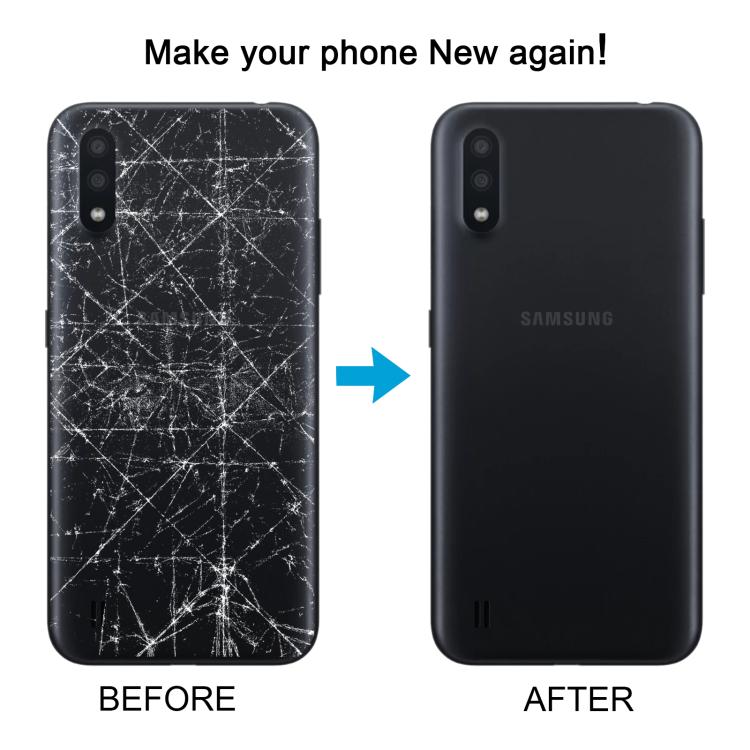 For Samsung Galaxy A01 SM-A015F Battery Back Cover with Camera Lens Cover, For Samsung Galaxy A01, For Samsung Galaxy A01 (with Camera Lens Cover)