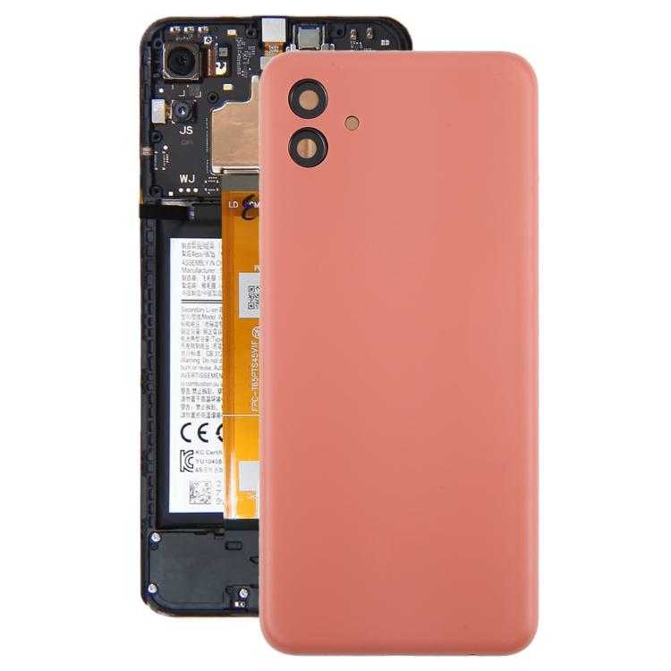 For Samsung Galaxy A04 SM-A045F Back Cover with Camera Lens Cover