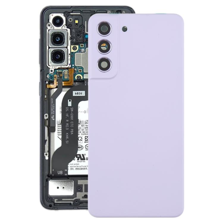 For Samsung Galaxy S21 FE SM-G990B Back Cover with Camera Lens Cover, For Samsung Galaxy S21 FE