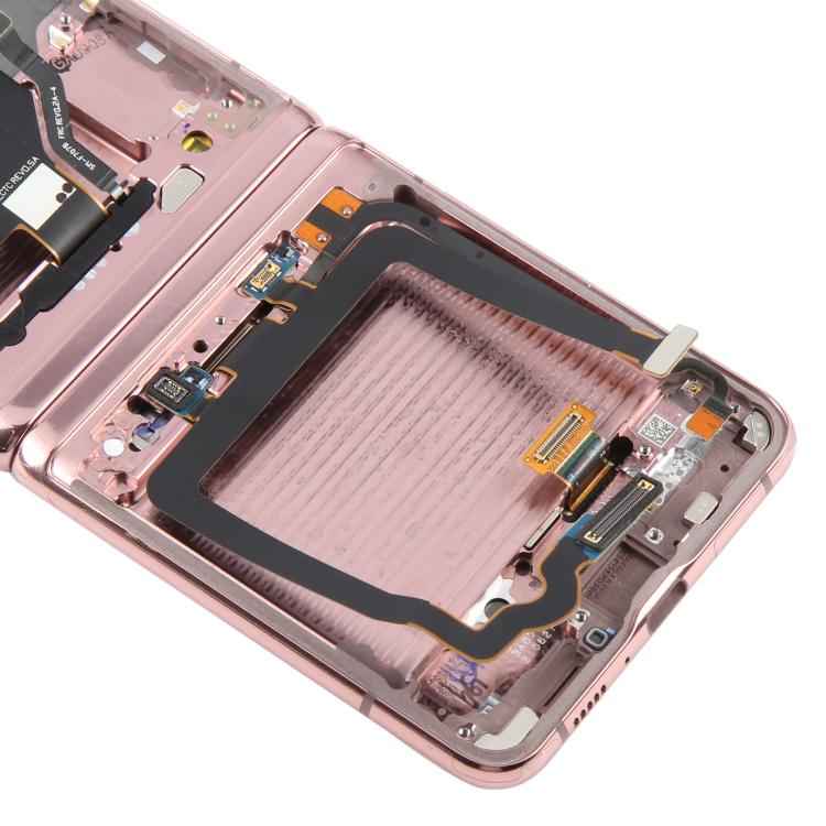 For Samsung Galaxy Z Flip 5G SM-F707 LCD Screen Digitizer Full Assembly with Frame