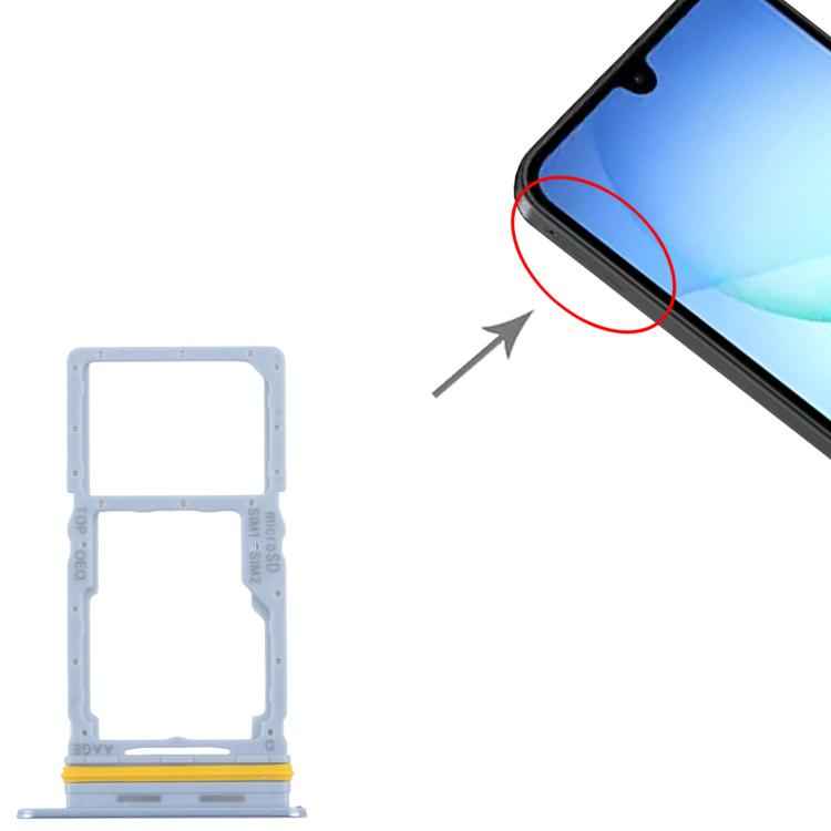 For Samsung Galaxy A17 4G SM-A175F Original SIM + SIM / Micro SD Card Tray