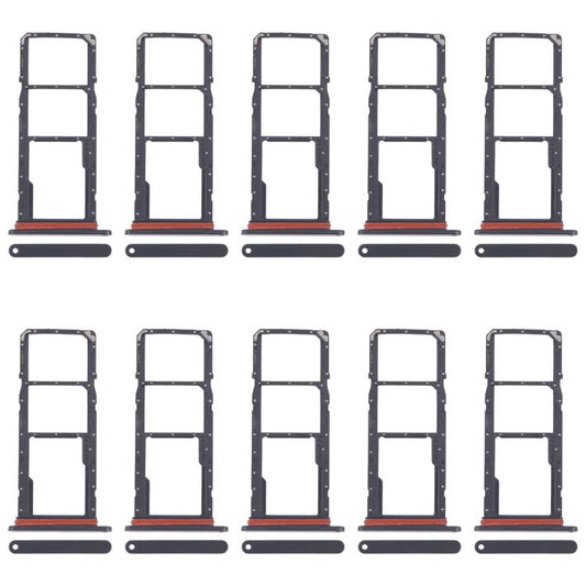 For Samsung Galaxy A07 4G SM-A075F Original 10pcs SIM Card Tray + SIM Card Tray + Micro SD Card Tray, For Samsung Galaxy A07 4G
