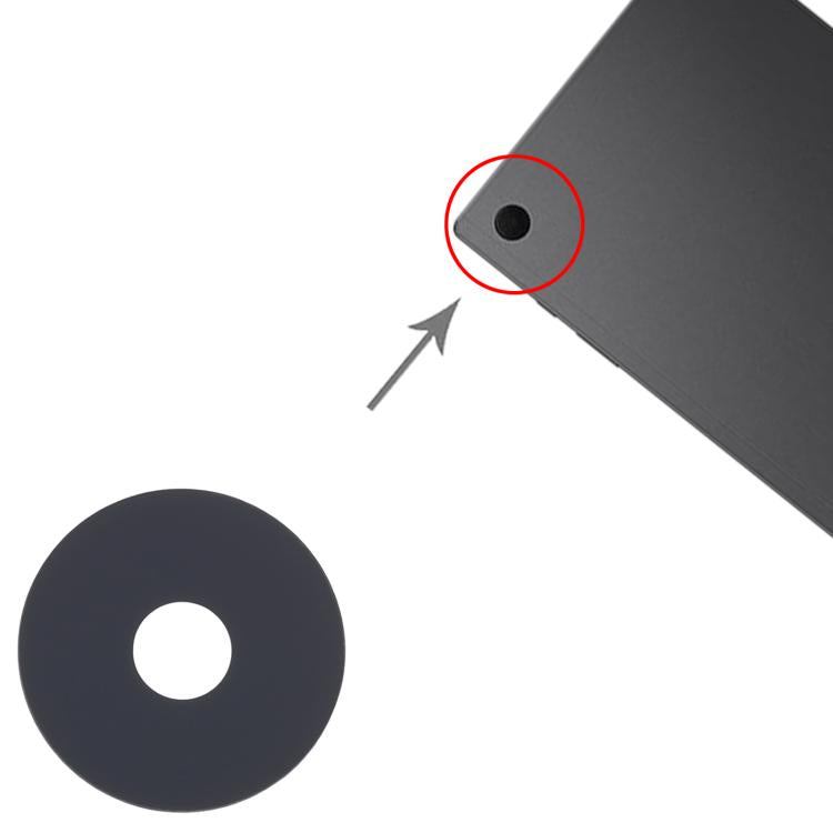 For Samsung Galaxy Tab A8 10.5 2021 SM-X200/X205 10pcs Back Camera Lens, For Samsung Galaxy Tab A8 10.5 2021