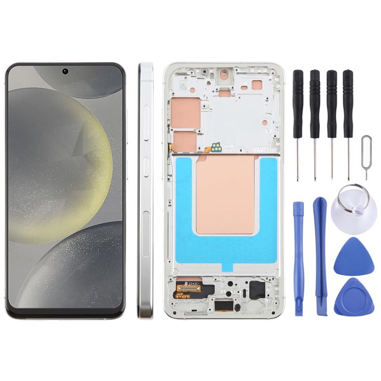 For Samsung Galaxy S24 5G SM-S921B TFT LCD Screen Digitizer Full Assembly with Frame, Not Supporting Fingerprint Identification, For Samsung Galaxy S24 5G