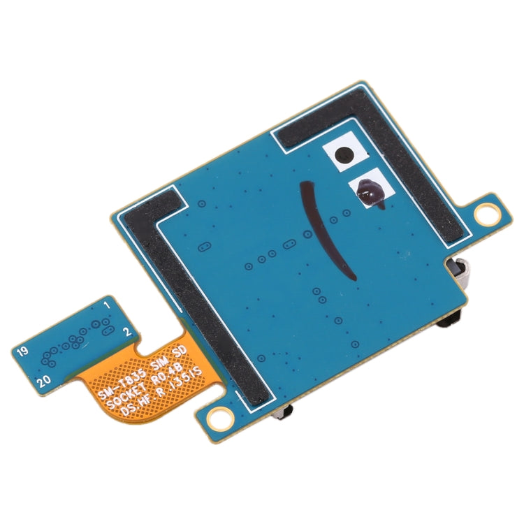 For Galaxy Tab S4 10.5 T835 / T830 SIM Card Holder Socket Flex Cable, For Galaxy Tab S4 10.5 - BSPART