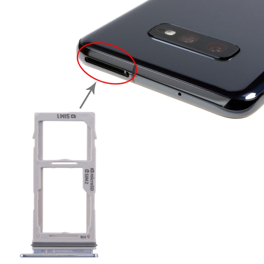 For Galaxy S10+ / S10 / S10e SIM Card Tray + SIM Card Tray / Micro SD Card Tray, For Samsung Galaxy S10+(Double), For Galaxy S10+(2 SIM), For Samsung Galaxy S10+(Dual), For Galaxy S10+(Double SIM) - BSPART