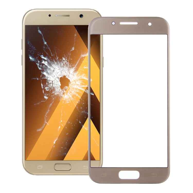 For Galaxy A5 (2017) / A520  Front Screen Outer Glass Lens, For Galaxy A5 (2017) - BSPART