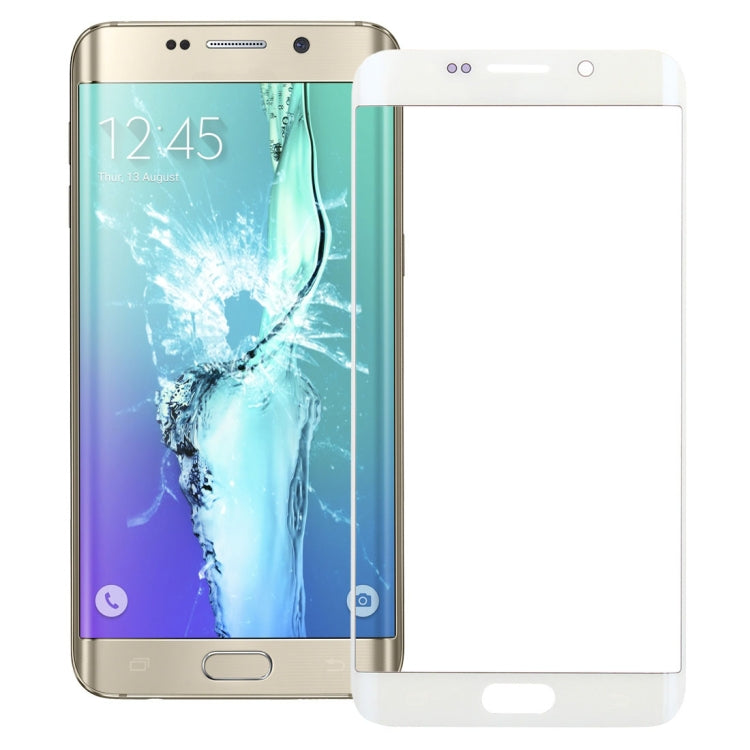 For Galaxy S6 Edge+ / G928  Front Screen Outer Glass Lens , For Galaxy S6 Edge+