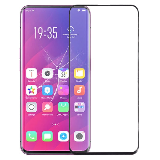 For OPPO Find X Front Screen Outer Glass Lens with OCA Optically Clear Adhesive, For OPPO Find X (with OCA)