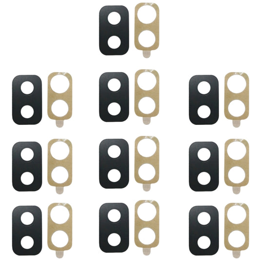 For Galaxy J8, J810F/DS, J810Y/DS, J810G/DS 10pcs Back Camera Lens, For Galaxy J8