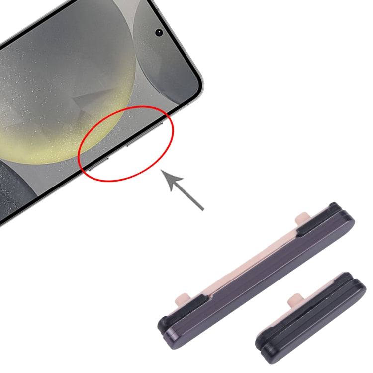 For Samsung Galaxy S24 SM-S921B 10pcs Original Power Button and Volume Control Button, For Samsung Galaxy S24