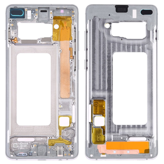 For Samsung Galaxy S10+ Middle Frame Bezel Plate with Side Keys , For Galaxy S10+
