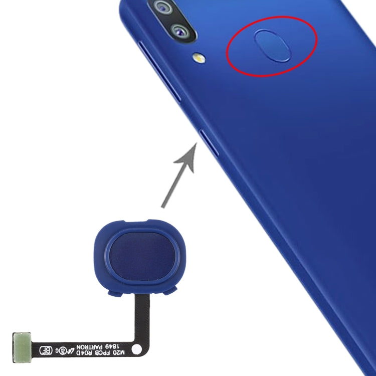 For Galaxy M20 Fingerprint Sensor Flex Cable, For Samsung Galaxy M20, For Galaxy M20