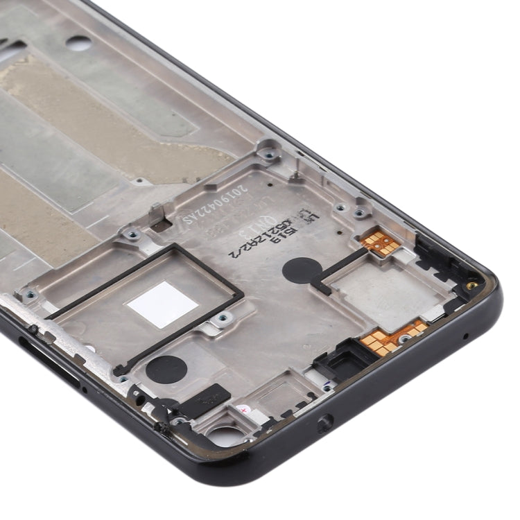 Front Housing LCD Frame Bezel Plate for Motorola Moto One Vision, For Moto One Vision