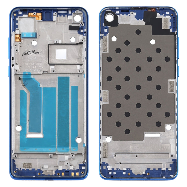Front Housing LCD Frame Bezel Plate for Motorola Moto One Vision, For Moto One Vision