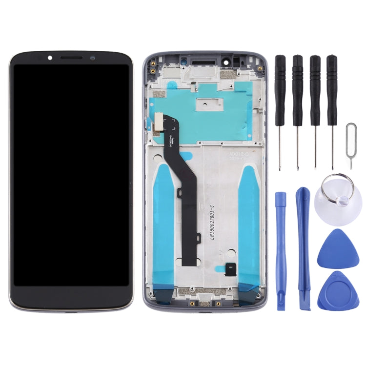 LCD Screen and Digitizer Full Assembly With Frame for Motorola Moto E5/ G6 Play(Brazil), For Moto E5, For Moto E5(Grey), For Moto E5(Gold)