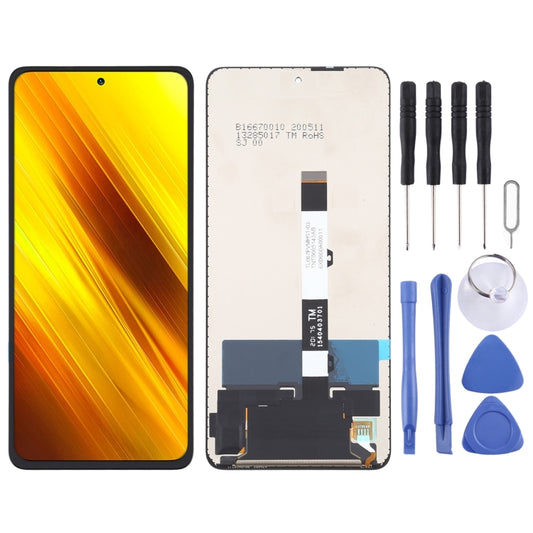 Original LCD Screen and Digitizer Full Assembly for Redmi Note 9 Pro 5G / Xiaomi Mi 10T Lite 5G / M2007J17G / M2007J17C