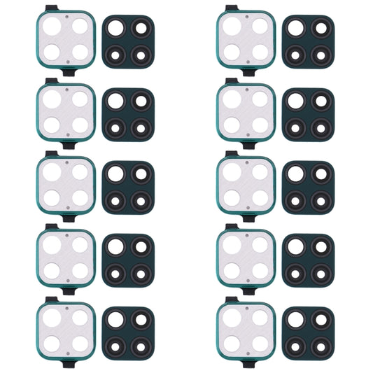 For Huawei Nova 6 SE  10pcs Camera Lens Cover , For Huawei Nova 6 SE
