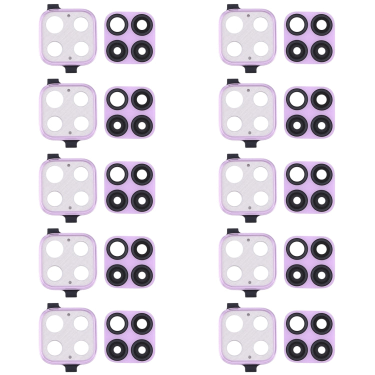 For Huawei Nova 6 SE  10pcs Camera Lens Cover , For Huawei Nova 6 SE