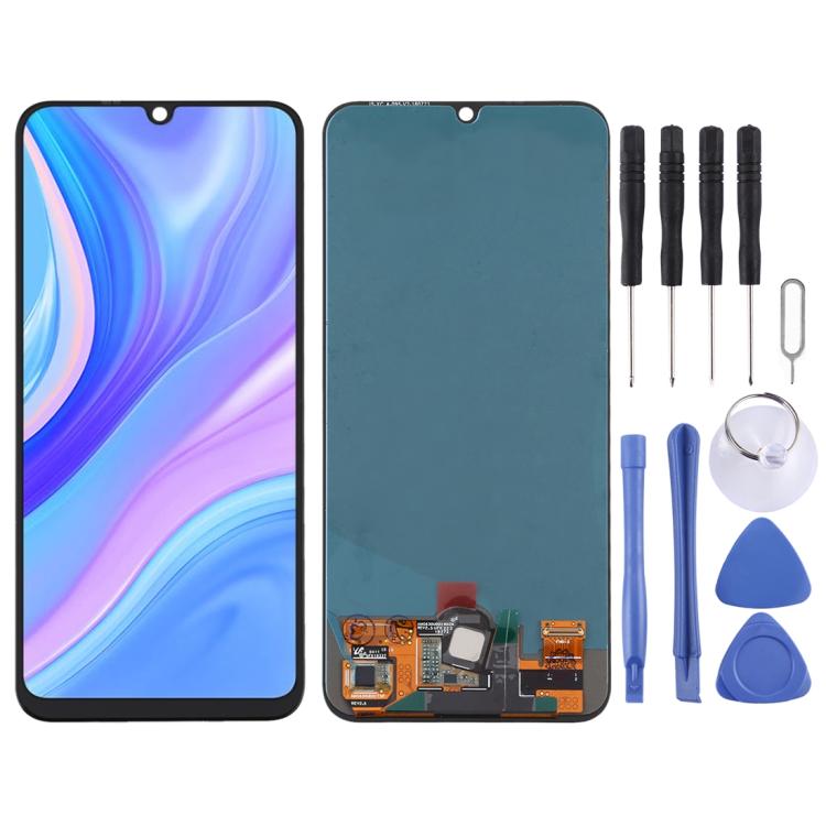 Original OLED LCD Screen and Digitizer Full Assembly for Huawei Enjoy 10s, For Huawei Enjoy 10s