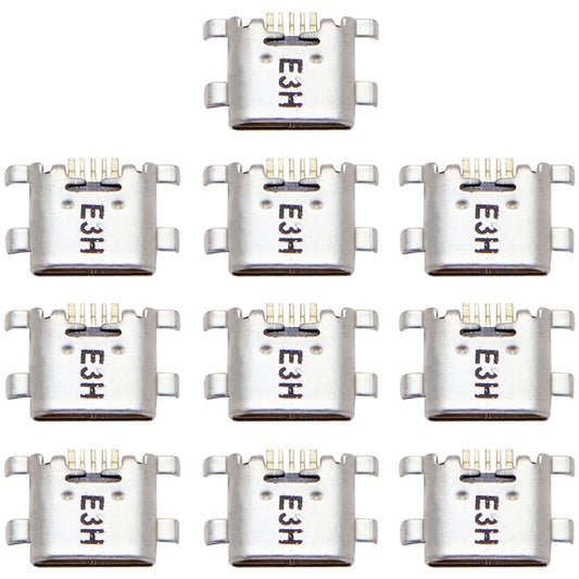 10 PCS Charging Port Connector for Huawei Y7 Prime (2017), For Huawei Y7 Prime (2017)